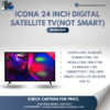 Icona 24 Inch Digital Satellite TV(Not Smart)
