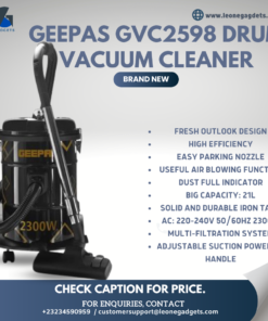 Geepas GVC2598 Drum Vacuum Cleaner