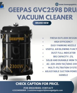 Geepas GVC2598 Drum Vacuum Cleaner
