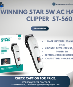 WINNING STAR 5W AC Hair Clipper ST-5605H