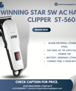 WINNING STAR 5W AC Hair Clipper ST-5605H