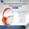 Akz headphones (with Torchlight)