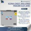 Icona Chest Freezer 300L – ILcF-115H